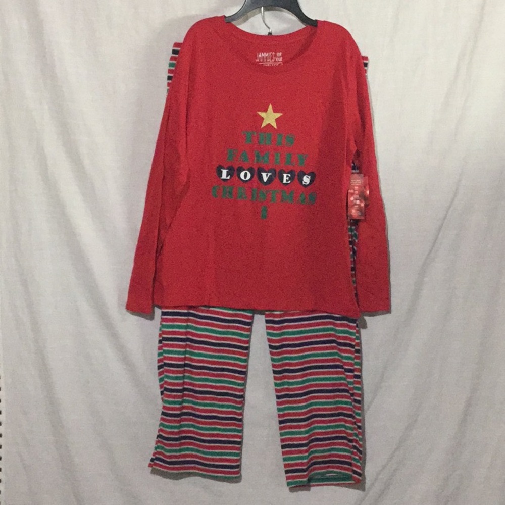 Christmas Jammies 2-Piece Pajama Set